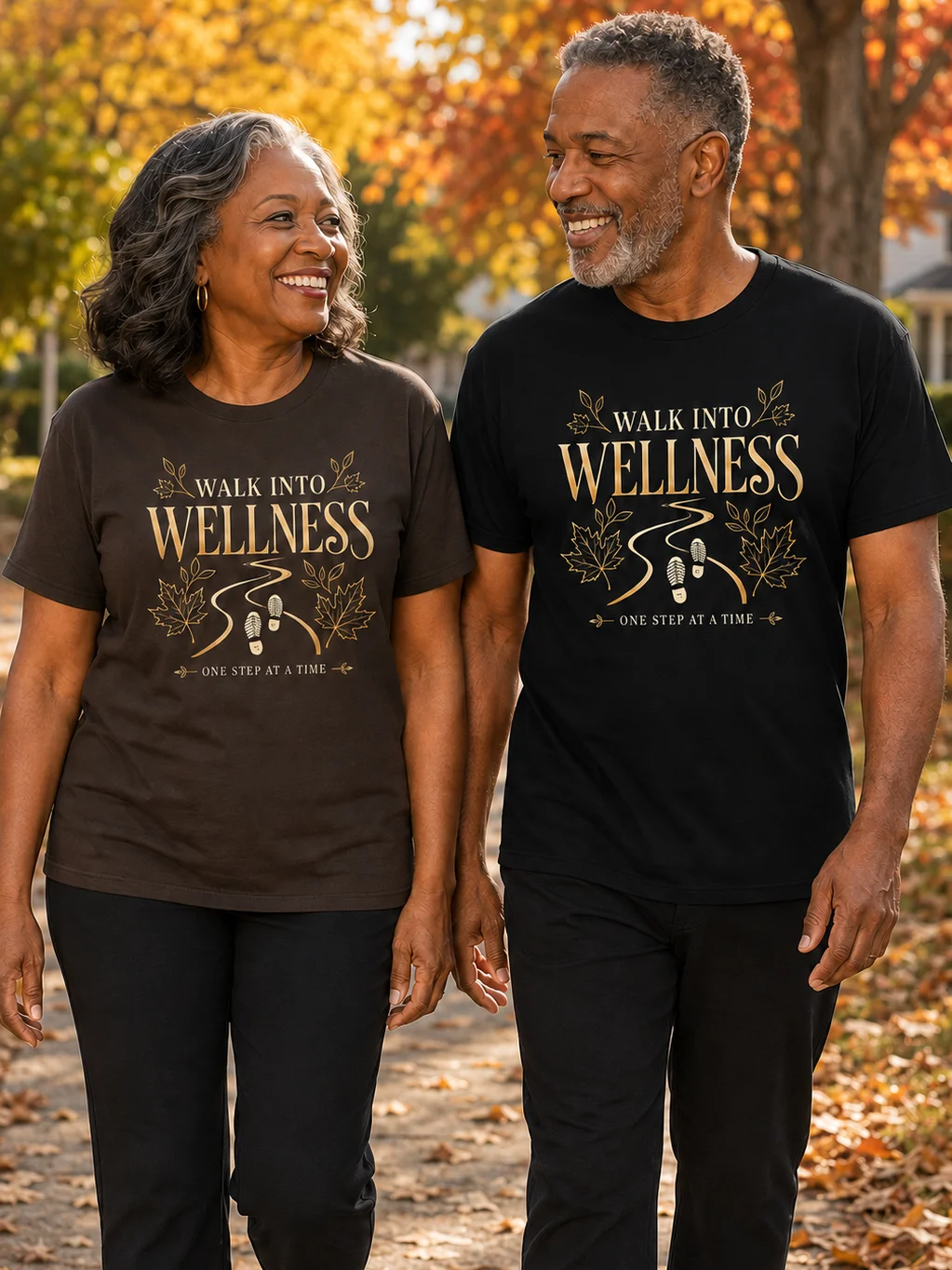 Walk Into Wellness T-Shirt product image (1)