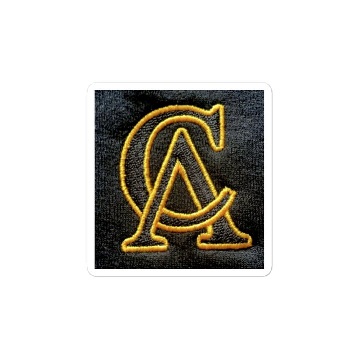 GOLD MERCH STICKER product image (2)