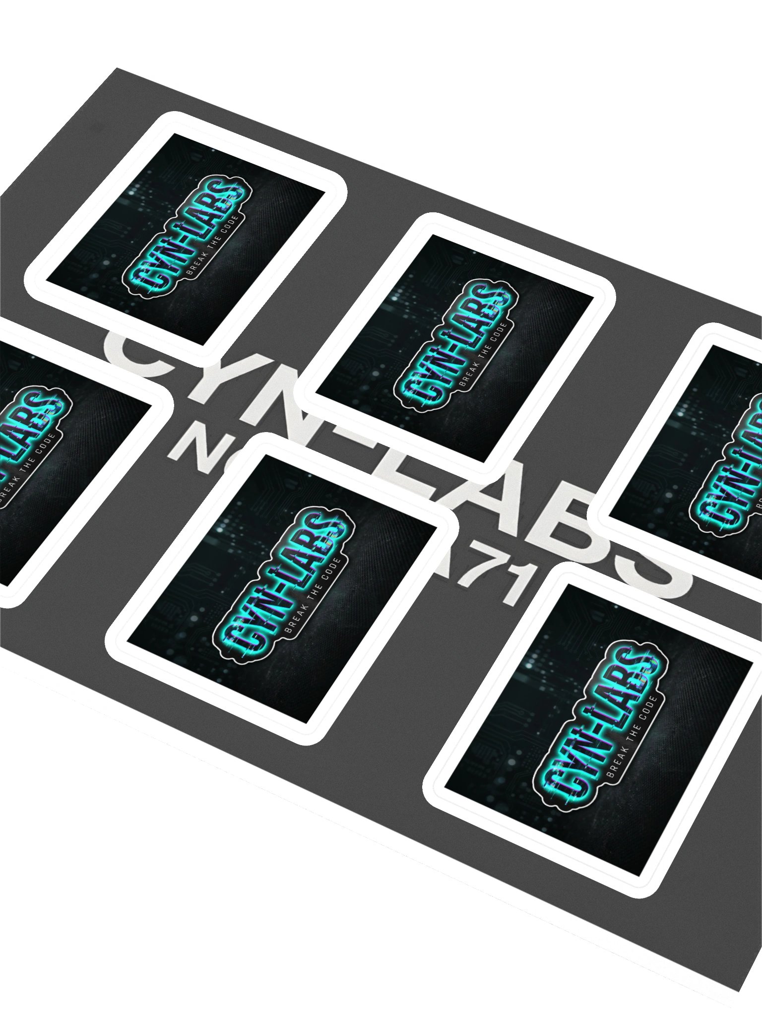 CYN-LABS // Break The Code Sticker Sheet product image (2)