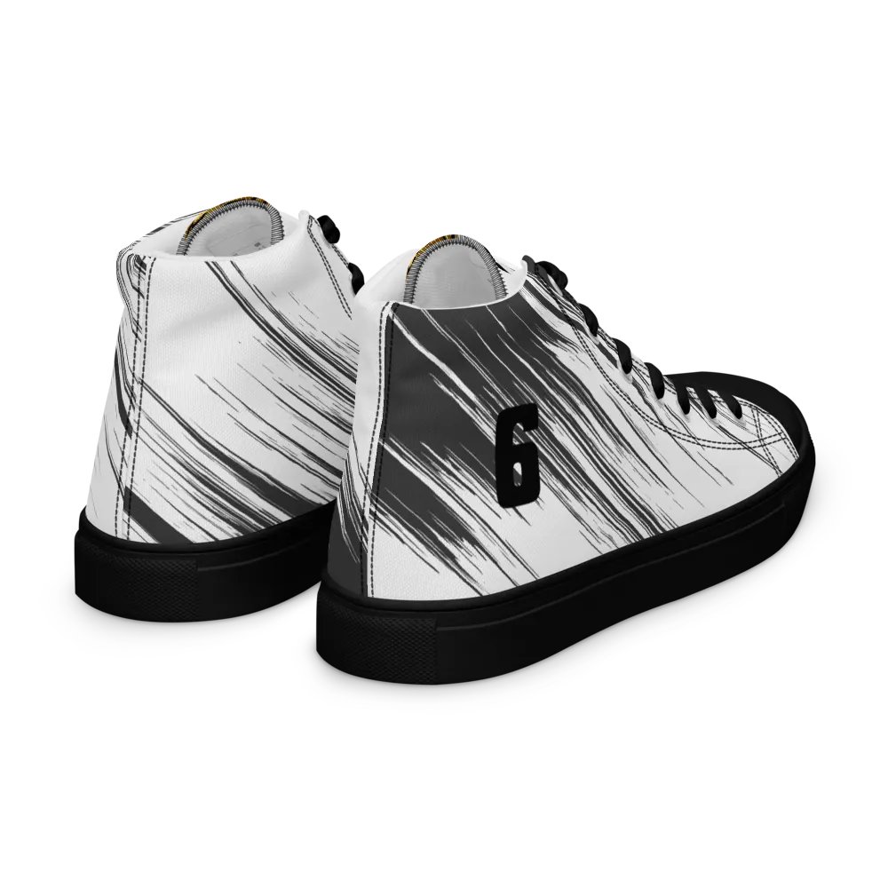 DA6iXXWRLD X 6iXX 1's High Tops Zebra Skin Edition product image (11)