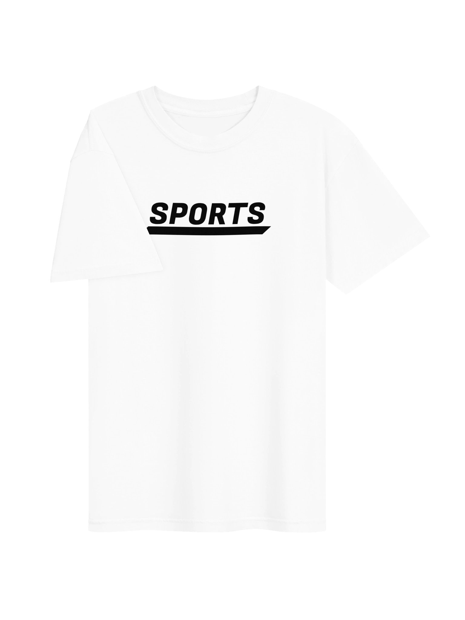 Sports White T-Shirt product image (3)