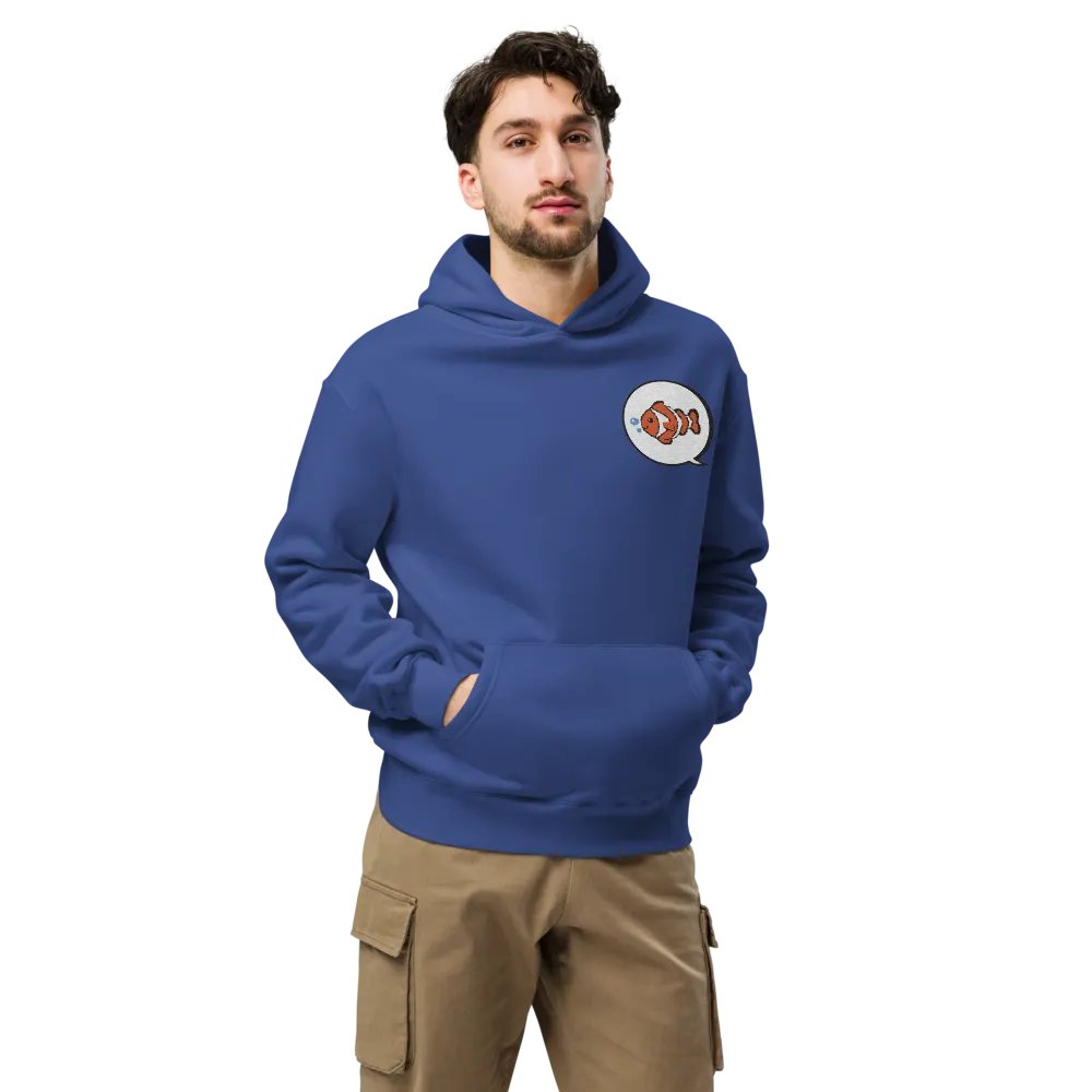 Clownfish TV Embroidered Unisex Oversized Hoodie product image (17)