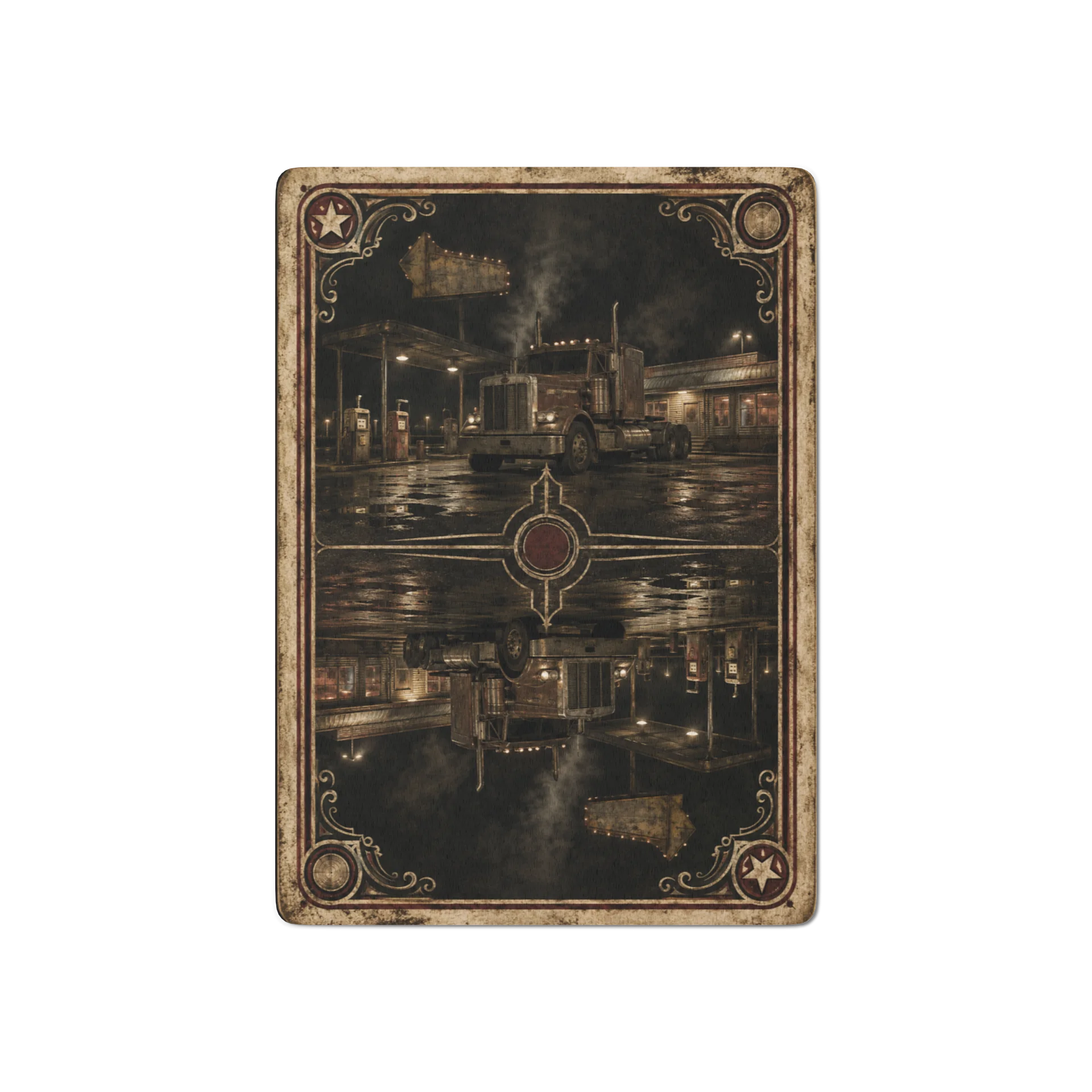 Midnight Fuel Stop Playing Cards product image (1)