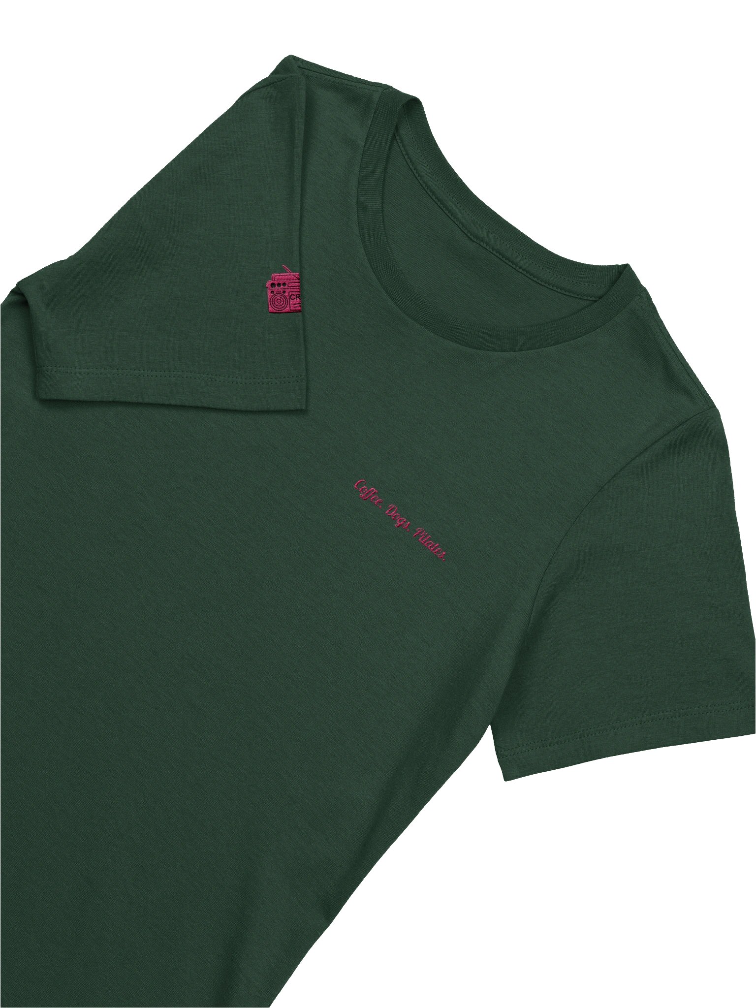 The "Legal Vices" Coffee. Dogs. Pilates. Embroidered Relaxed Tee product image (15)