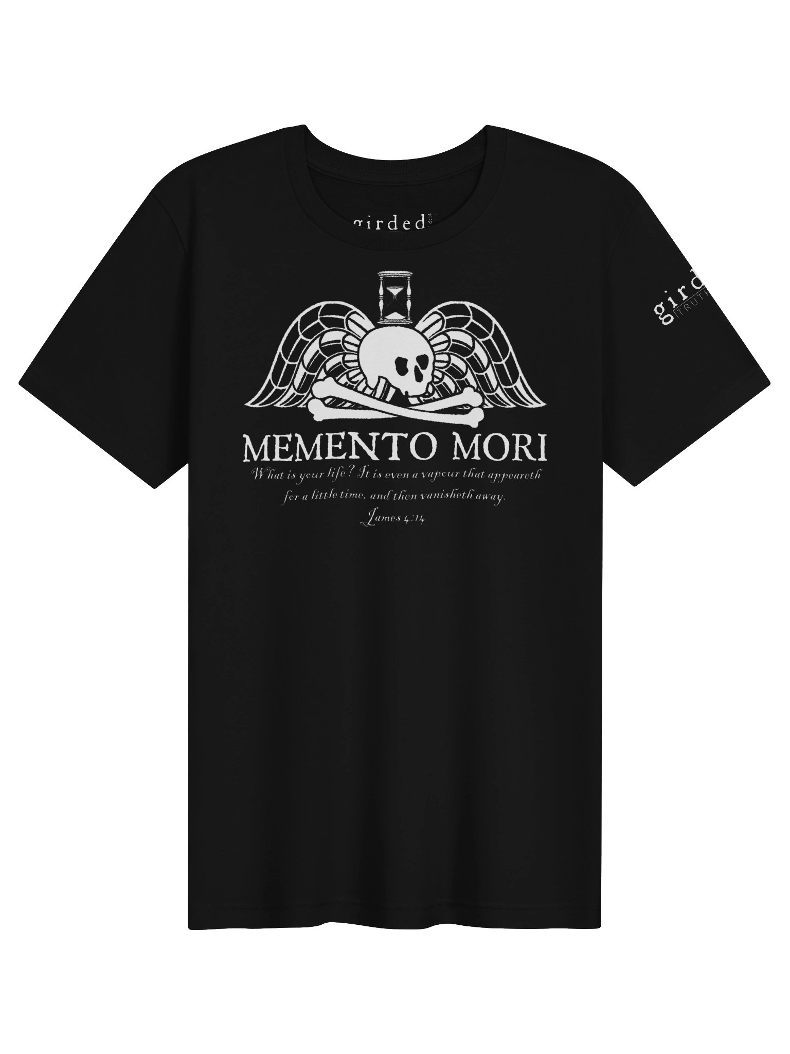 Memento Mori James 4:14 Tee (Dark Colored Shirts) product image (1)