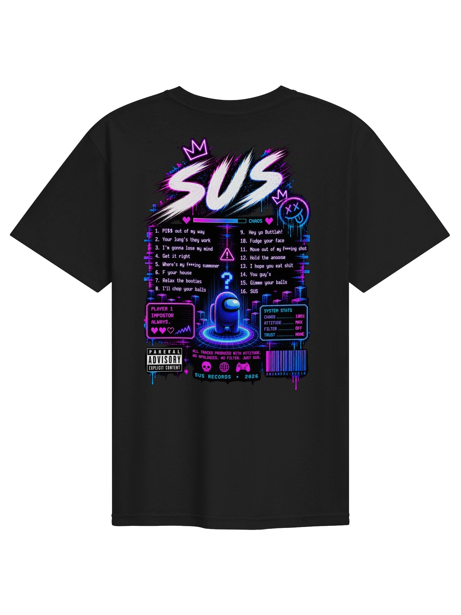 Fuzh SUS Covers T-Shirt product image (2)