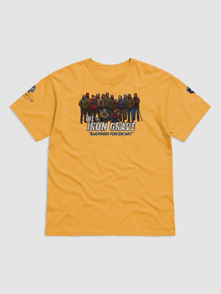 The Iron Grave - Blackwood Penitentiary - The Lost - White Logo T-Shirt product image (7)