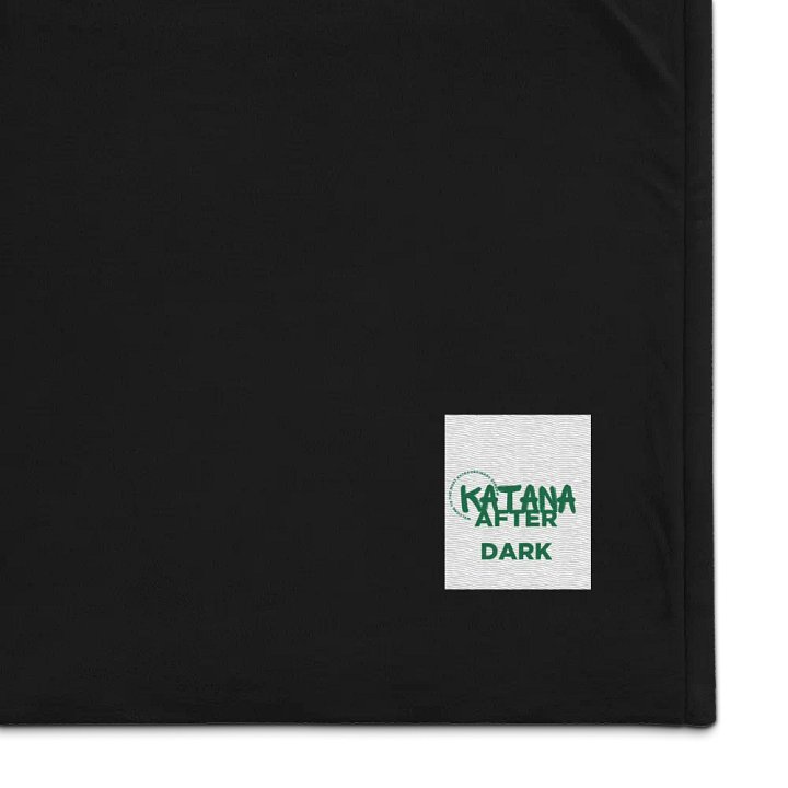 KatanaAfterDark Sherpa Blanket product image (1)
