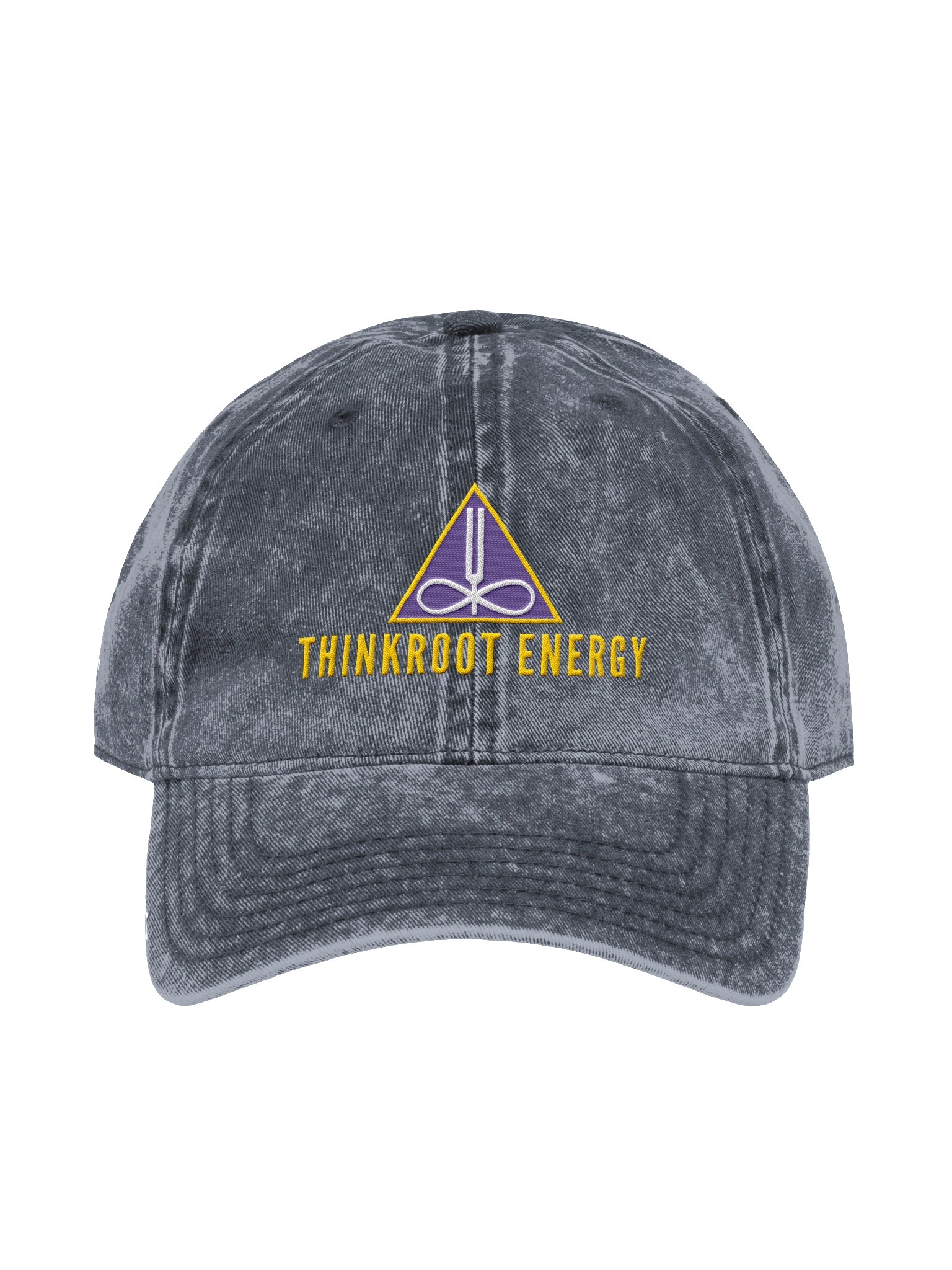 Thinkroot Energy Triangle Denim Hat (Embroidered) product image (7)