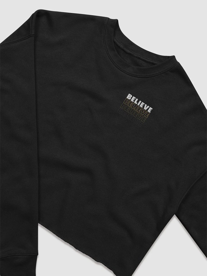 Believe Champion Crop Sweater product image (2)