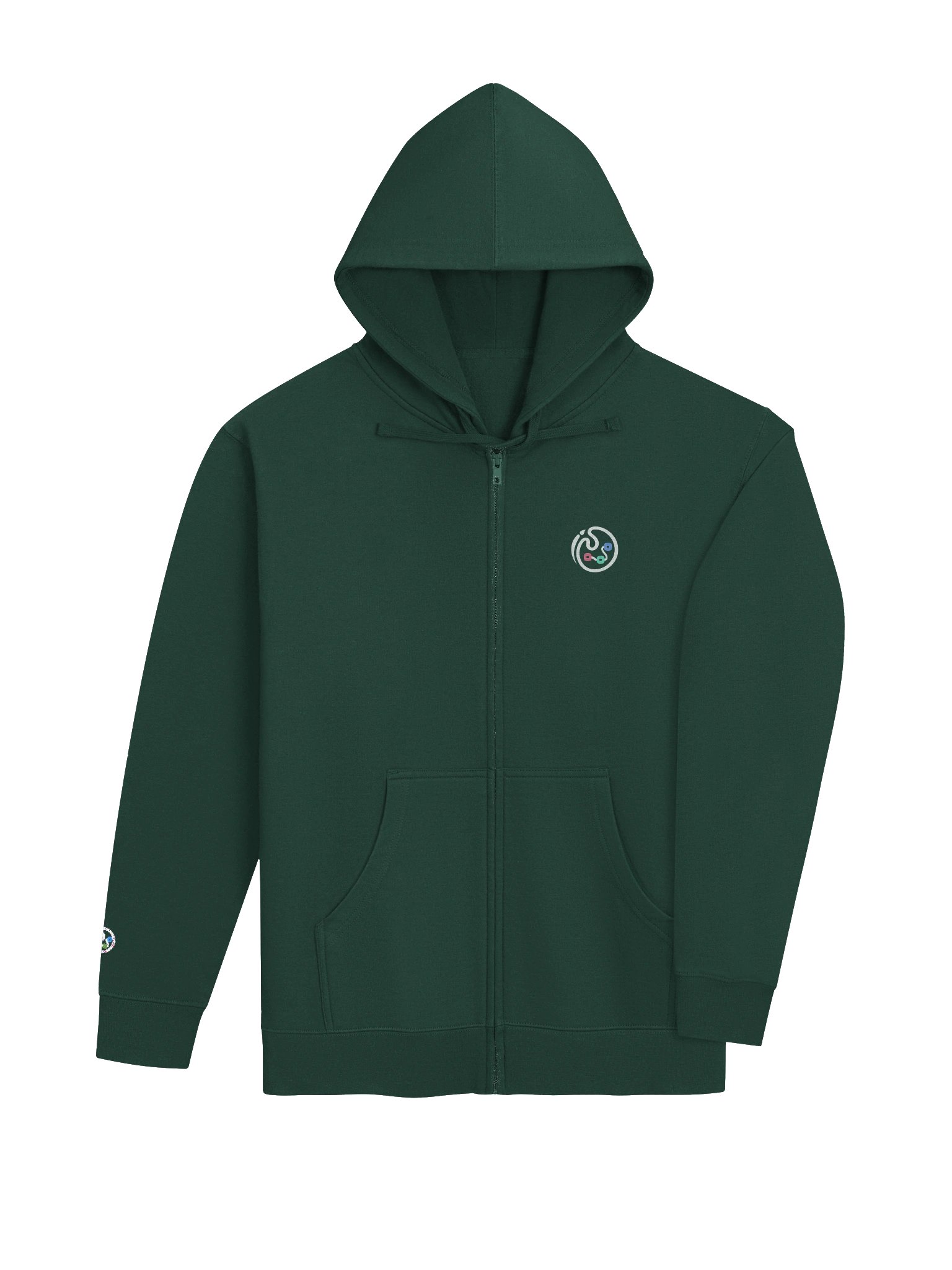 Ctrl-Art-Del Fleece Zip Up Hoodie product image (6)