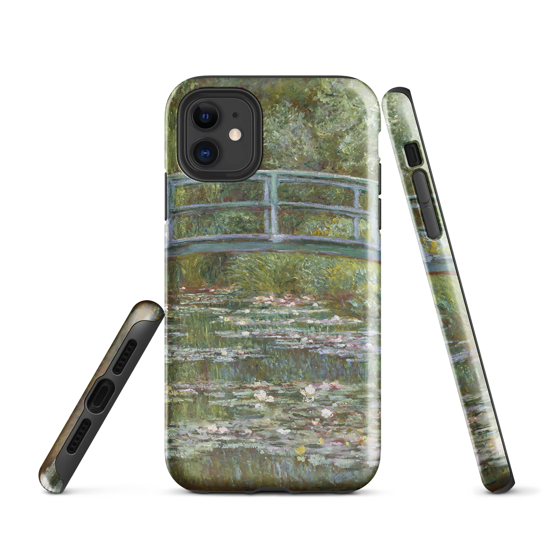 Monet – Water Lily Bridge (Japanese Bridge) iPhone® Tough Case product image (1)