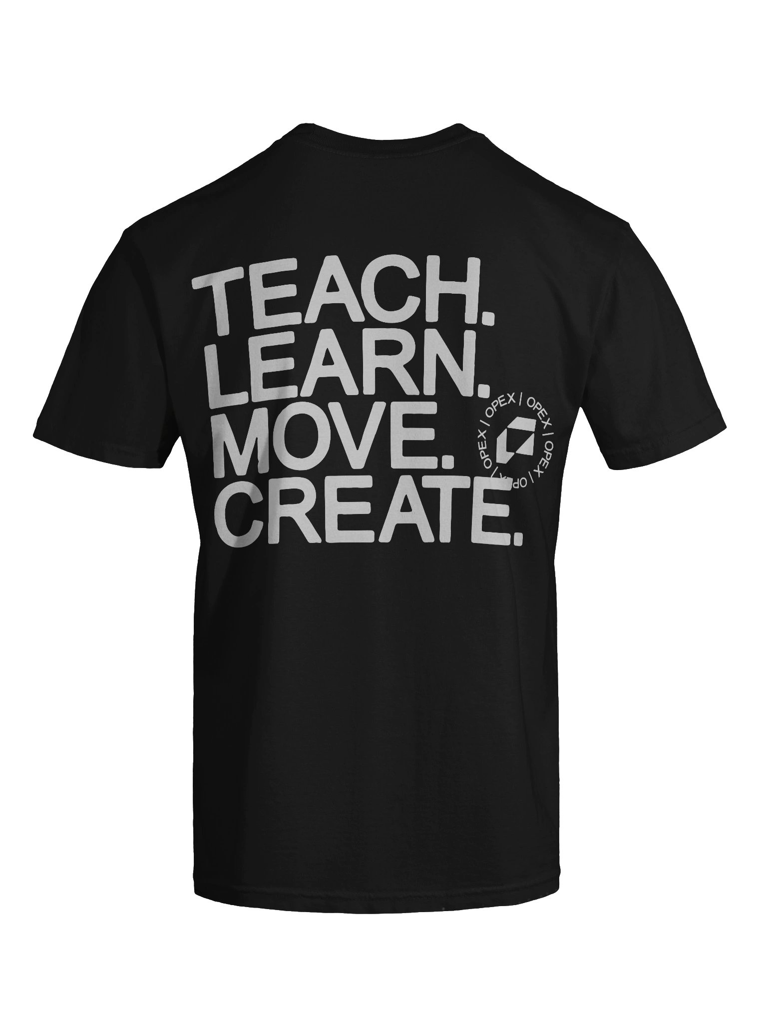 Teach. Learn. Move. Create. | OPEX Tee product image (8)