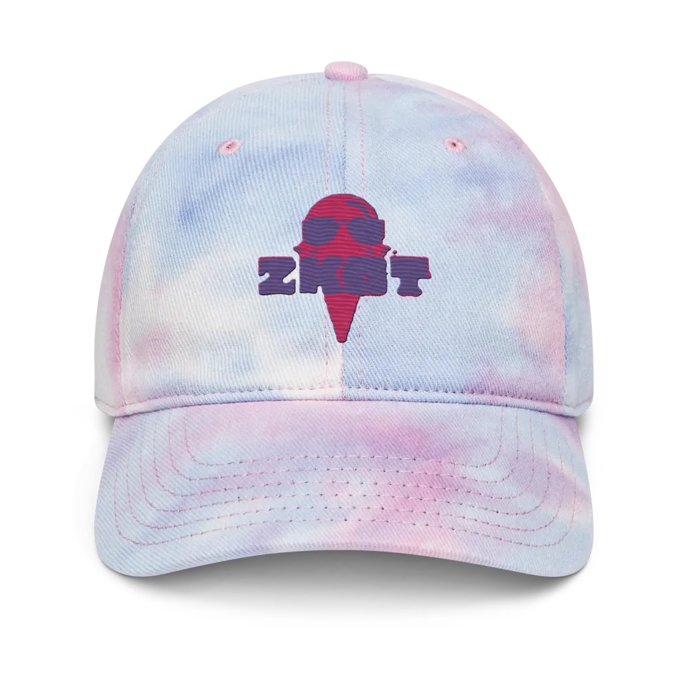 Pink Logo ZKOT Tie-Dye Hat - Show your Support with Style - Headwear - 100% Cotton product image (4)