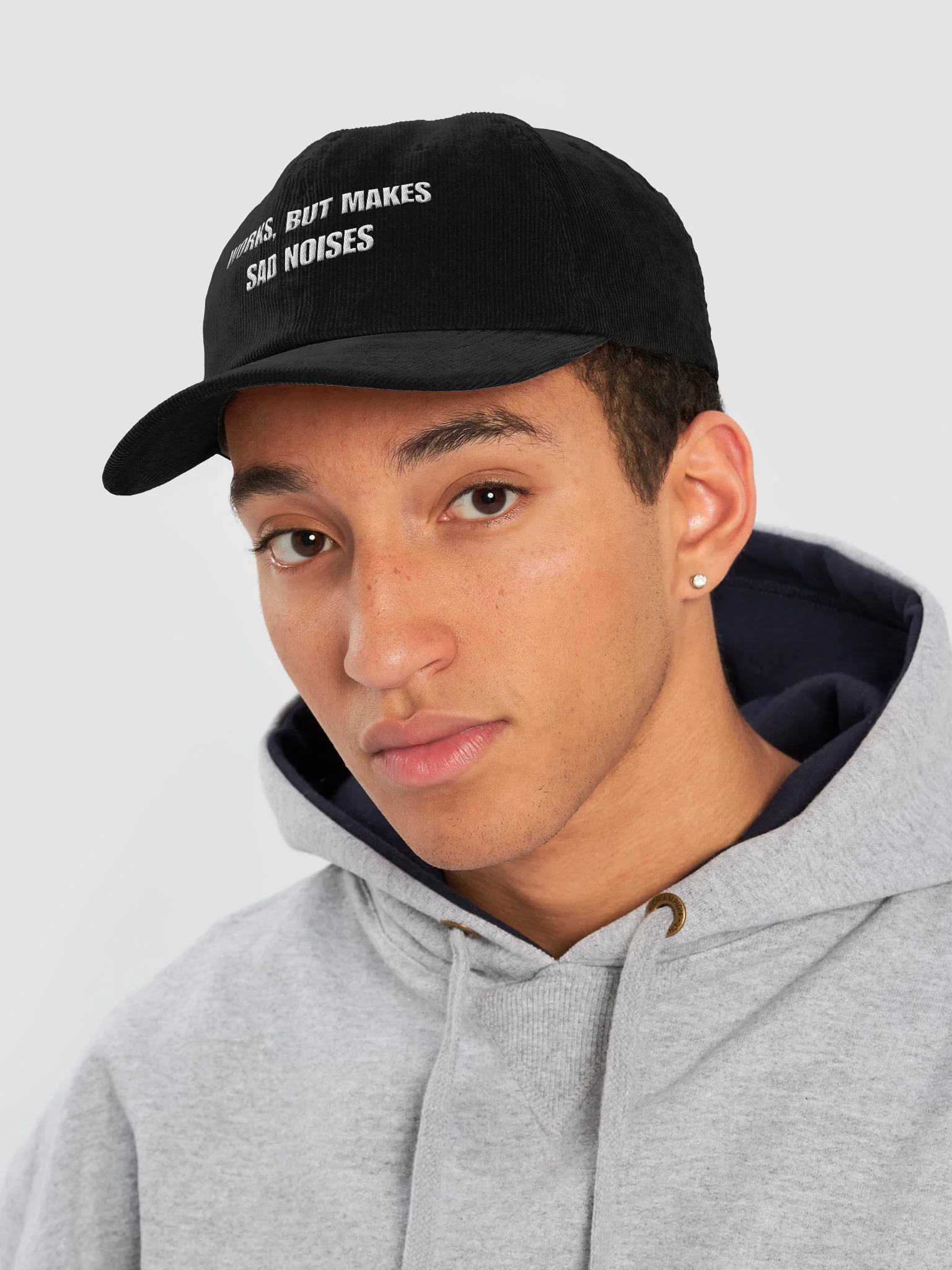 WORKS, BUT MAKES SAD NOISES Hat product image (18)