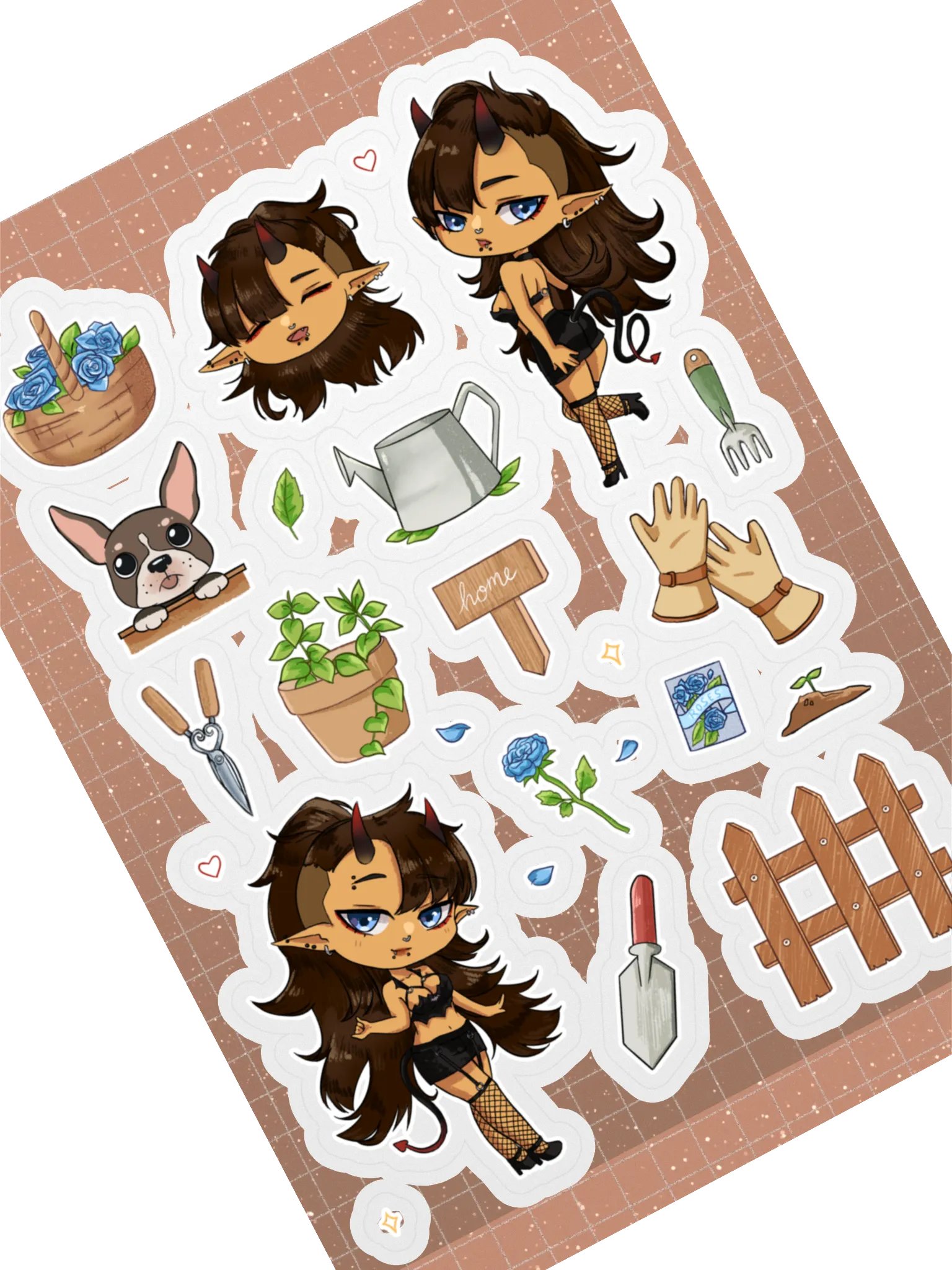 Garden Sticker Sheet product image (1)