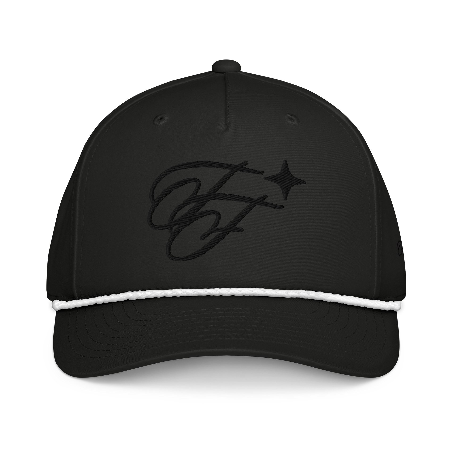 F&F Five-Panel Classic Rope Cap (BLK) product image (1)