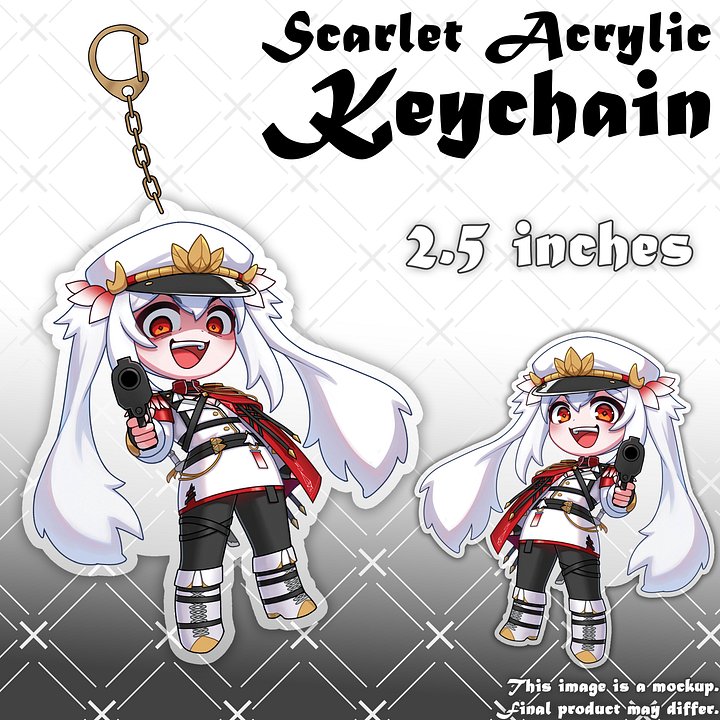 Scarlet PewPew Keychain [PREORDER] product image (2)