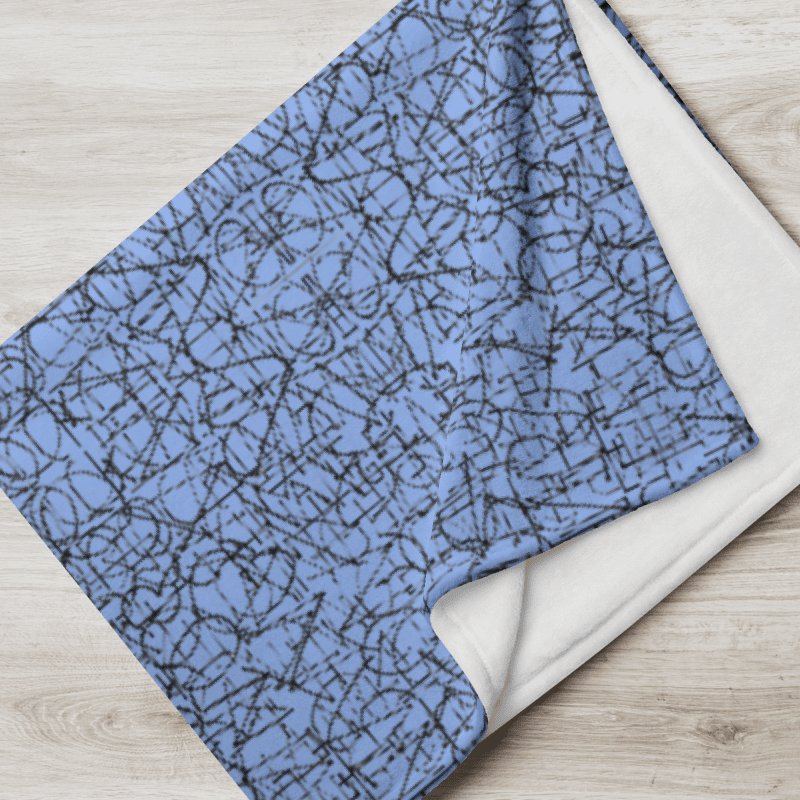 No Rockin' Angel Throw (Blue) product image (7)