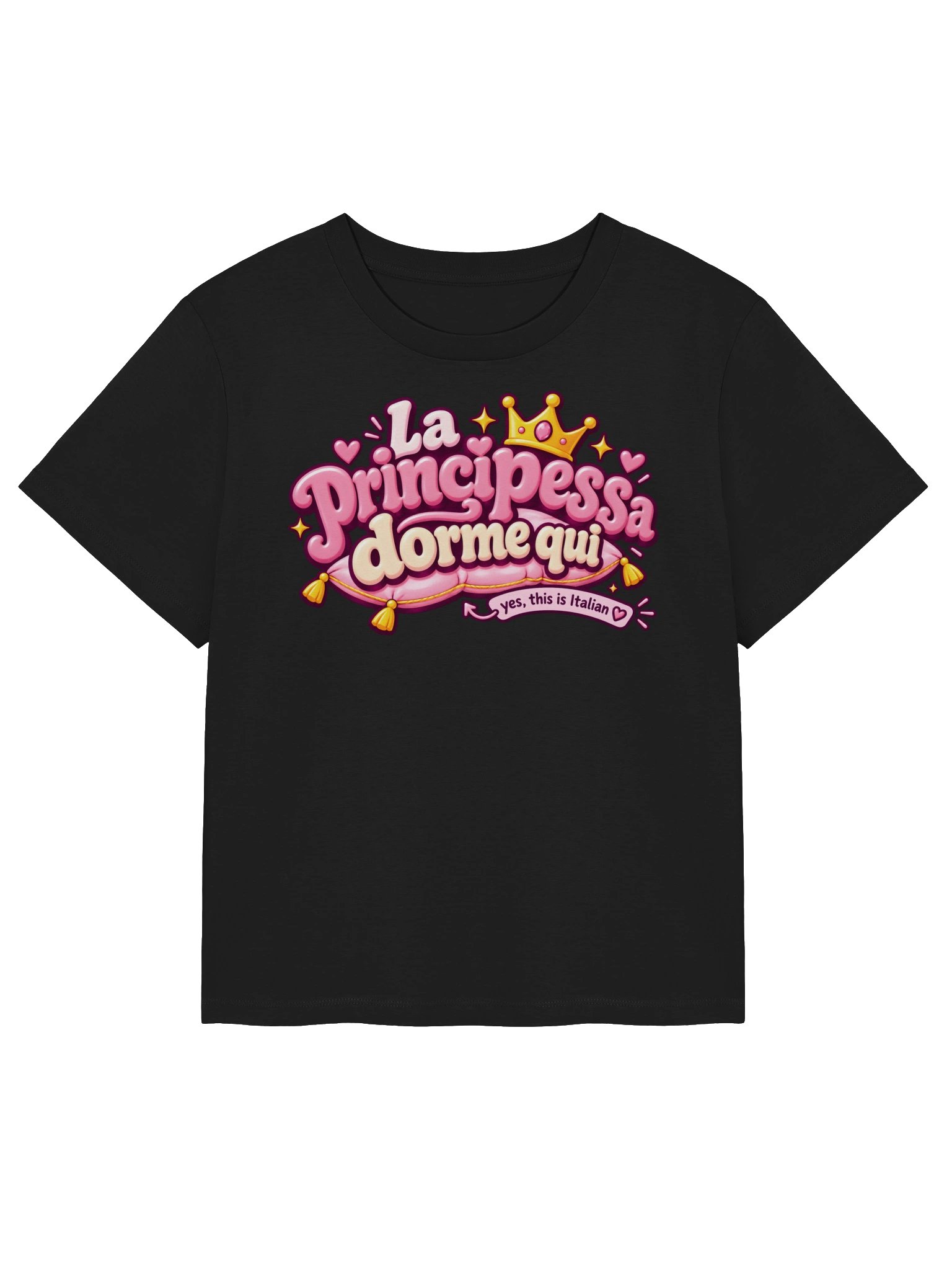 La Principessa Dorme Qui Tee product image (1)