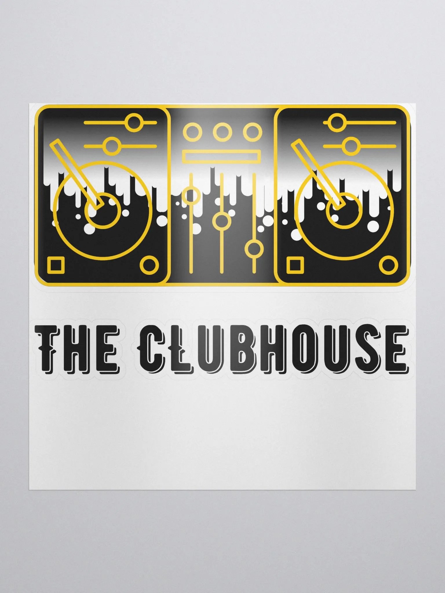 Clubhouse Sticker product image (1)