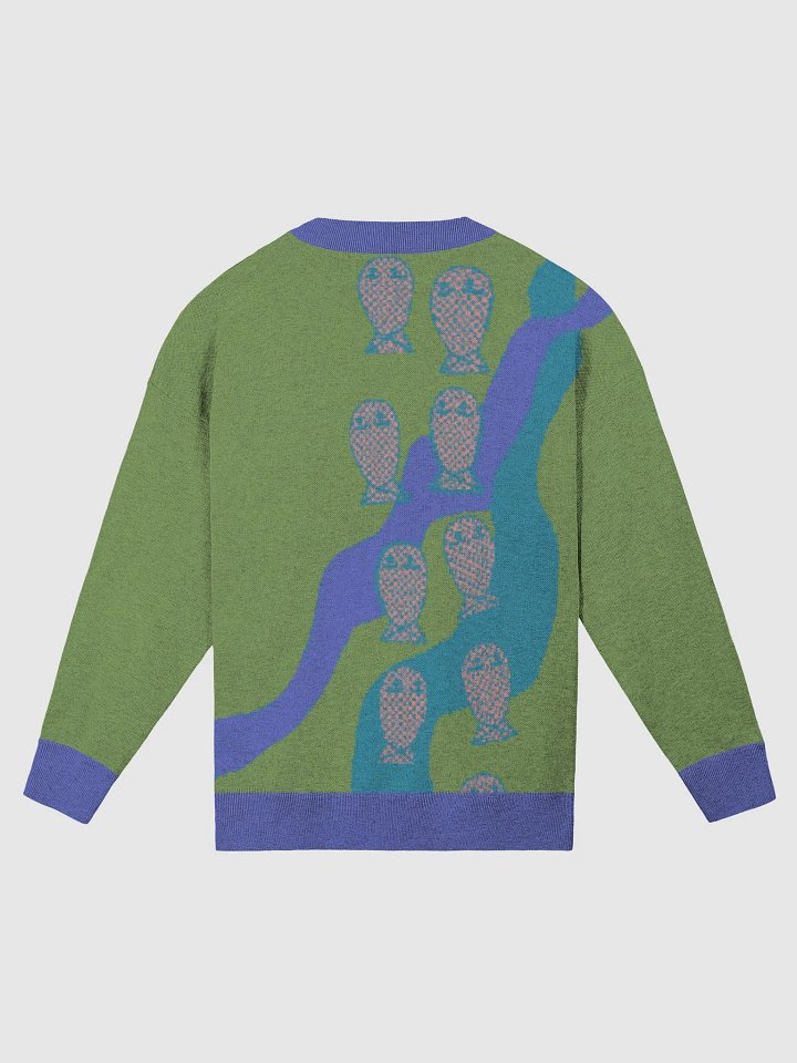 Swimming Fishies Relaxed Fit Sweater product image (6)