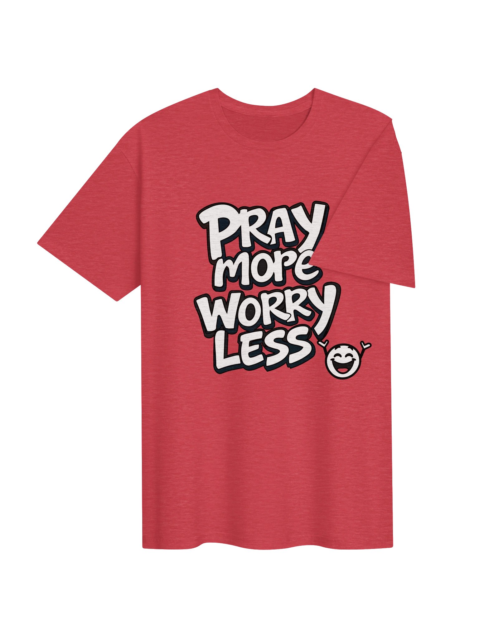 Pray More Worry Less Unisex T-shirt product image (7)