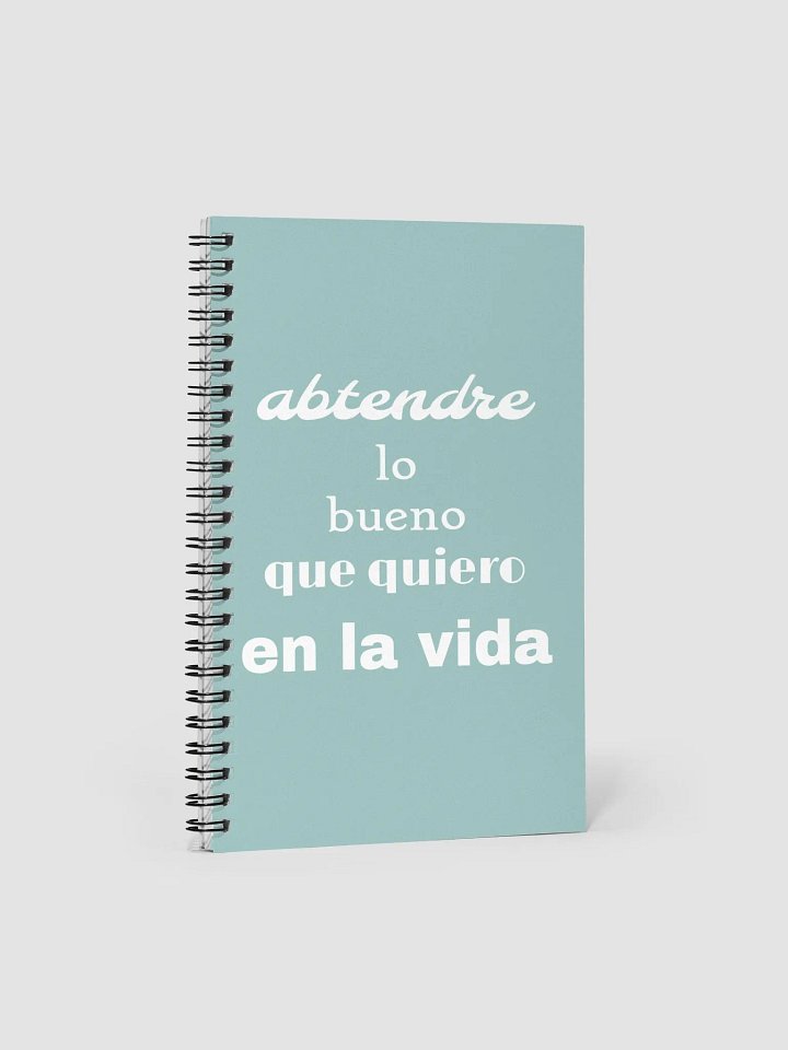 The Good I Want Journal (Spanish) Mint Green product image (1)