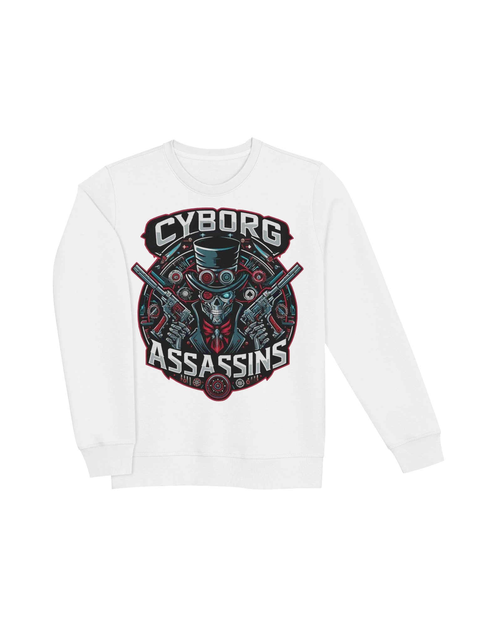 Frank-13 Cyborg Assassins Logo Long Sleeve Shirt product image (3)