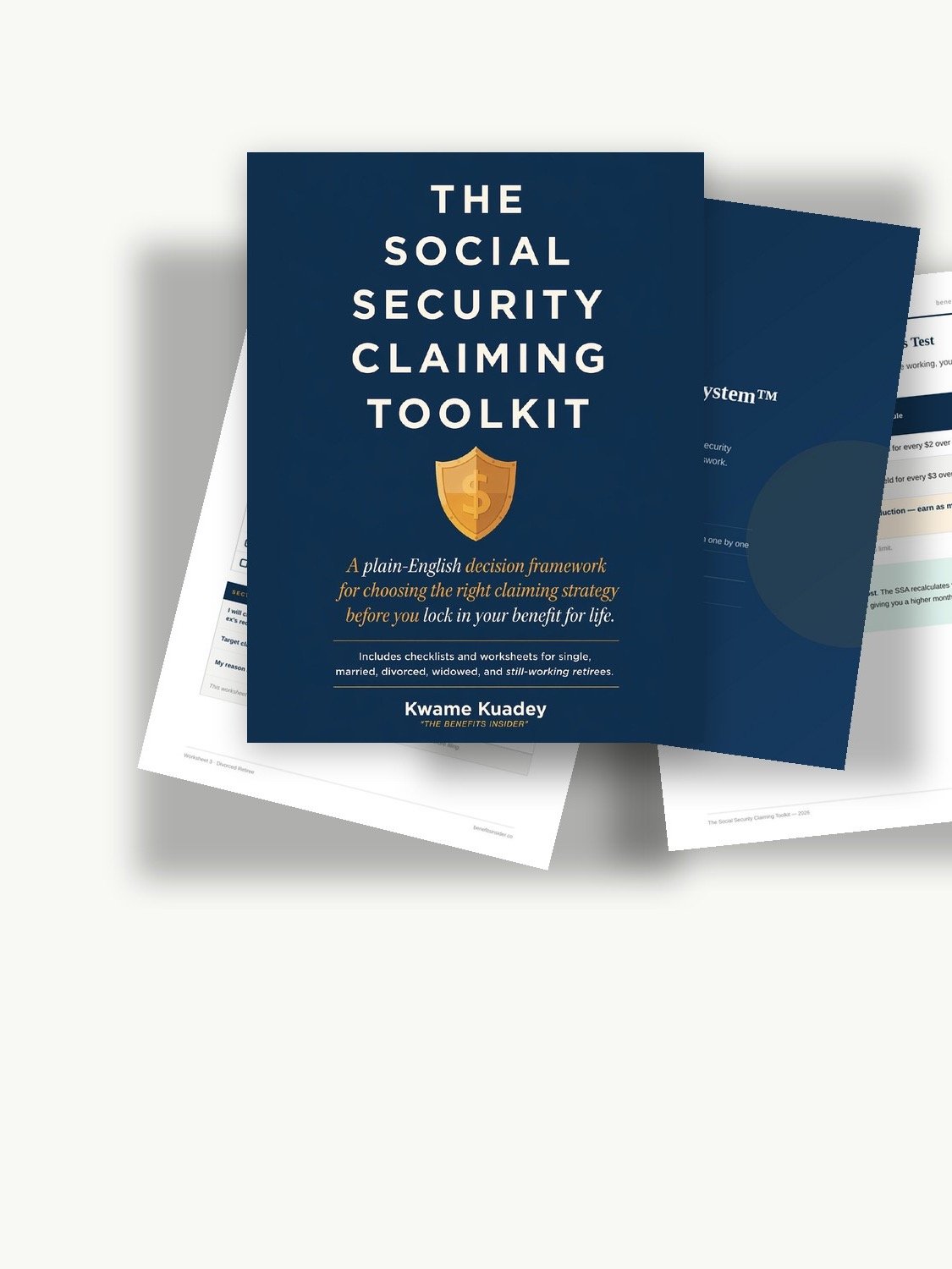 Social Security Claiming Toolkit + Private Strategy Session with Kwame product image (2)