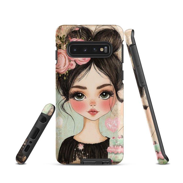Rose Portrait Tough Case for Samsung® product image (2)