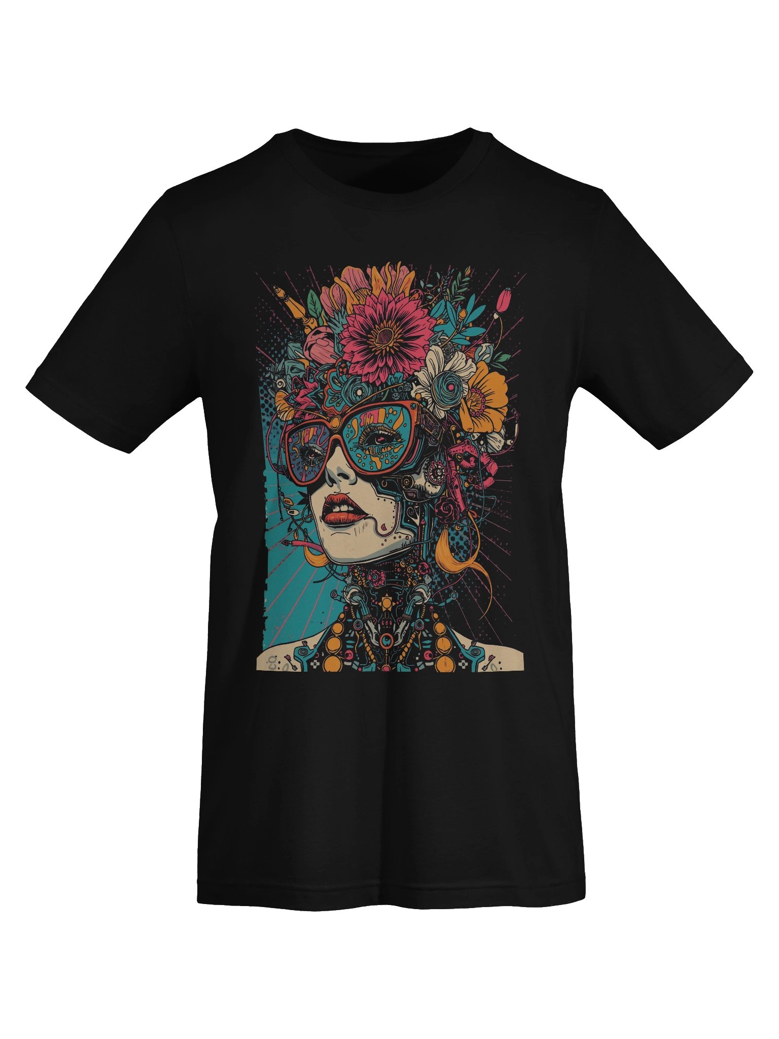 Floral Headpiece Woman Supersoft Tee product image (4)