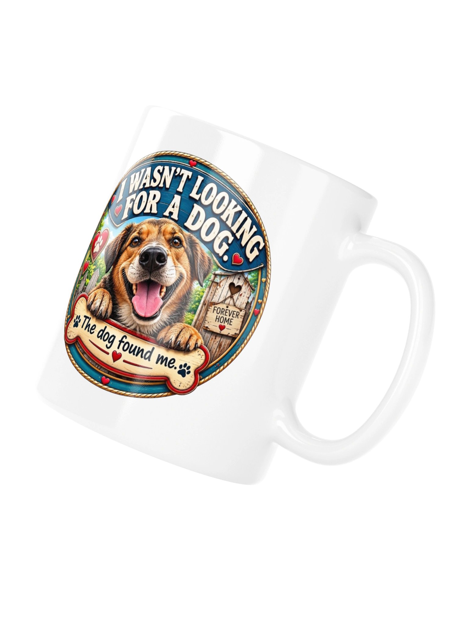 Dog Found Me Forever Home Mug product image (3)