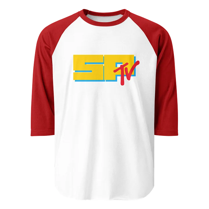 SP TV Script Raglan Tee - red sleeve product image (1)