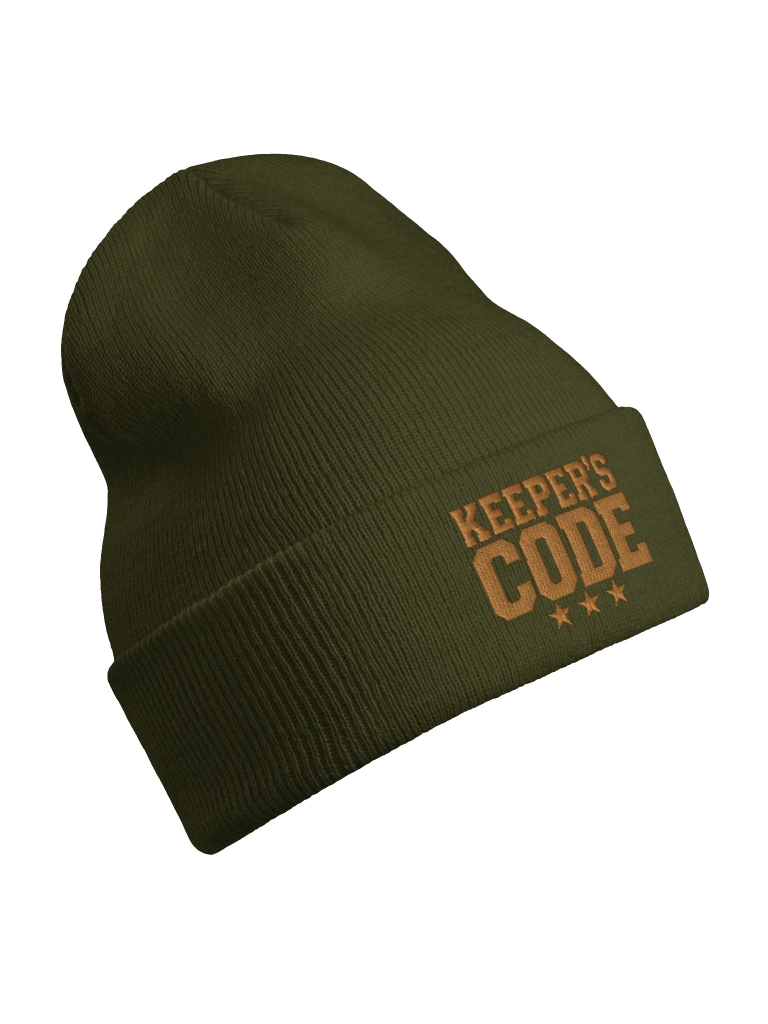 Keeper’s Code Signature Embroidered Cuffed Beanie product image (9)