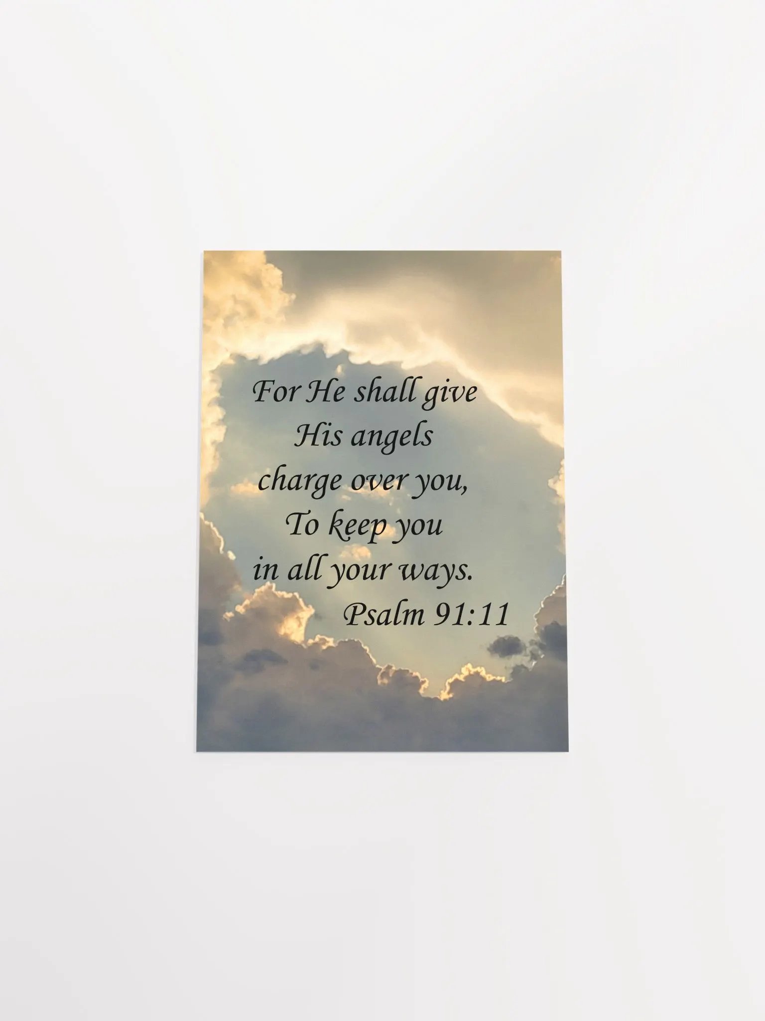 Angels charge over you - Print product image (4)