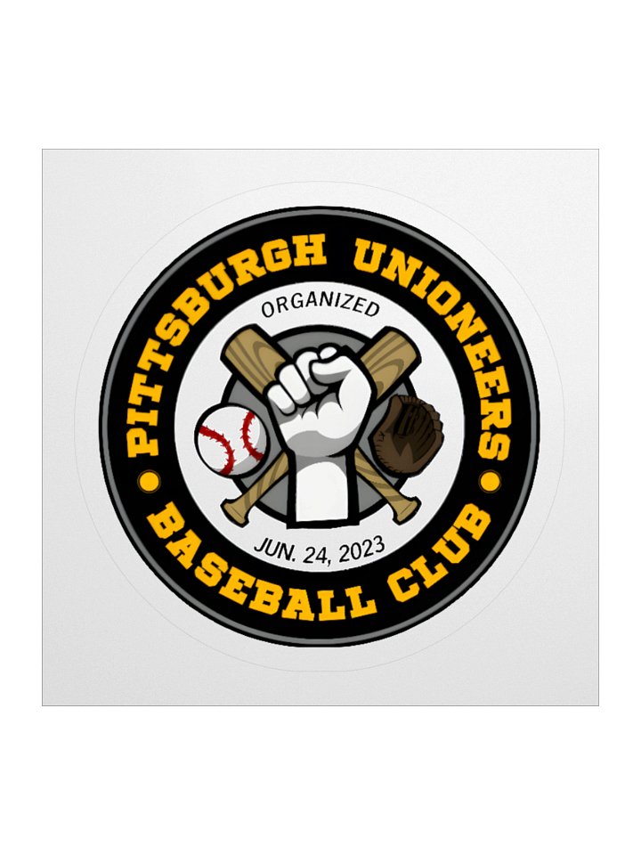 Pittsburgh Unioneers Sticker product image (2)