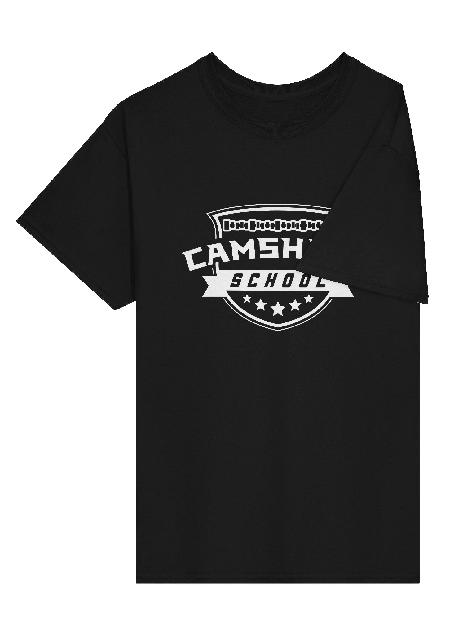 T-shirt - White on Black product image (3)