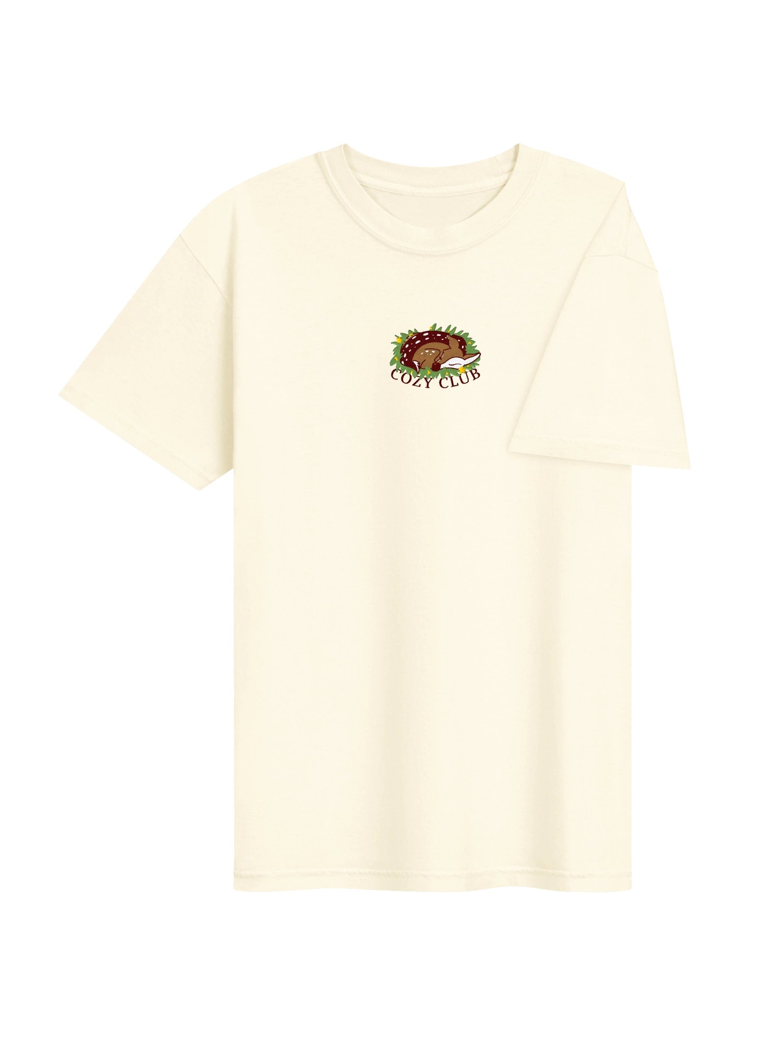 "Cozy Club" Embroidered T-Shirt product image (12)