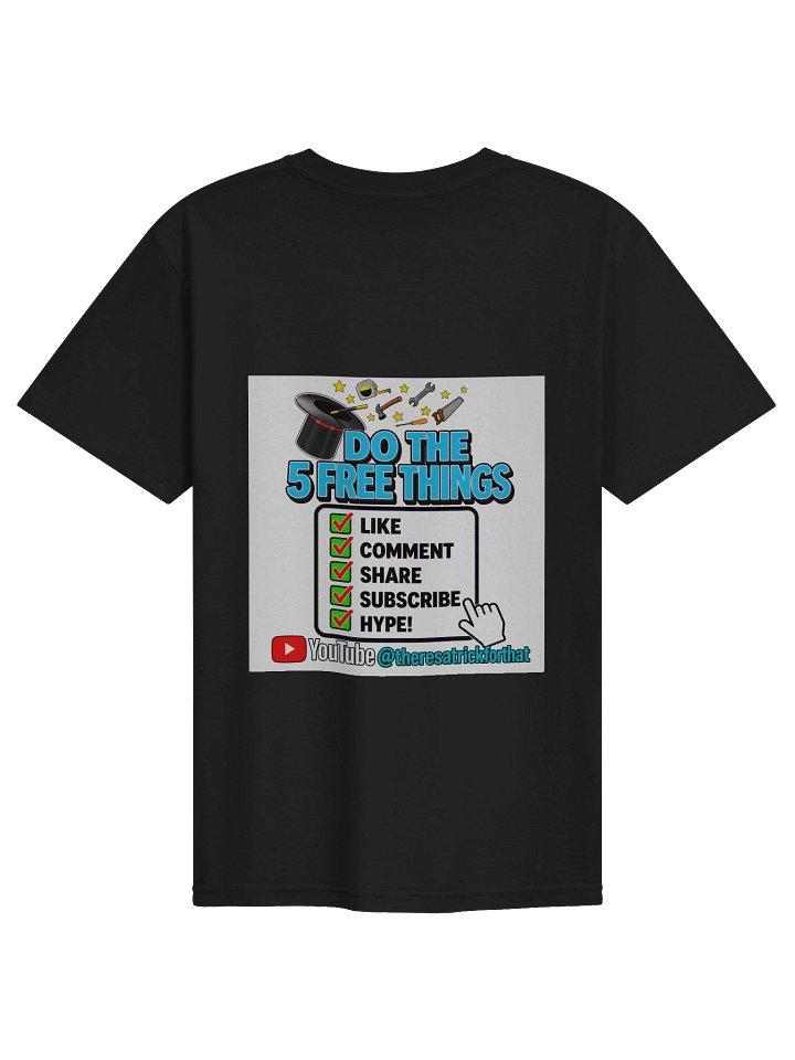 Do The 5 Free Things Tee (Men's) | There's A Trick For That product image (9)