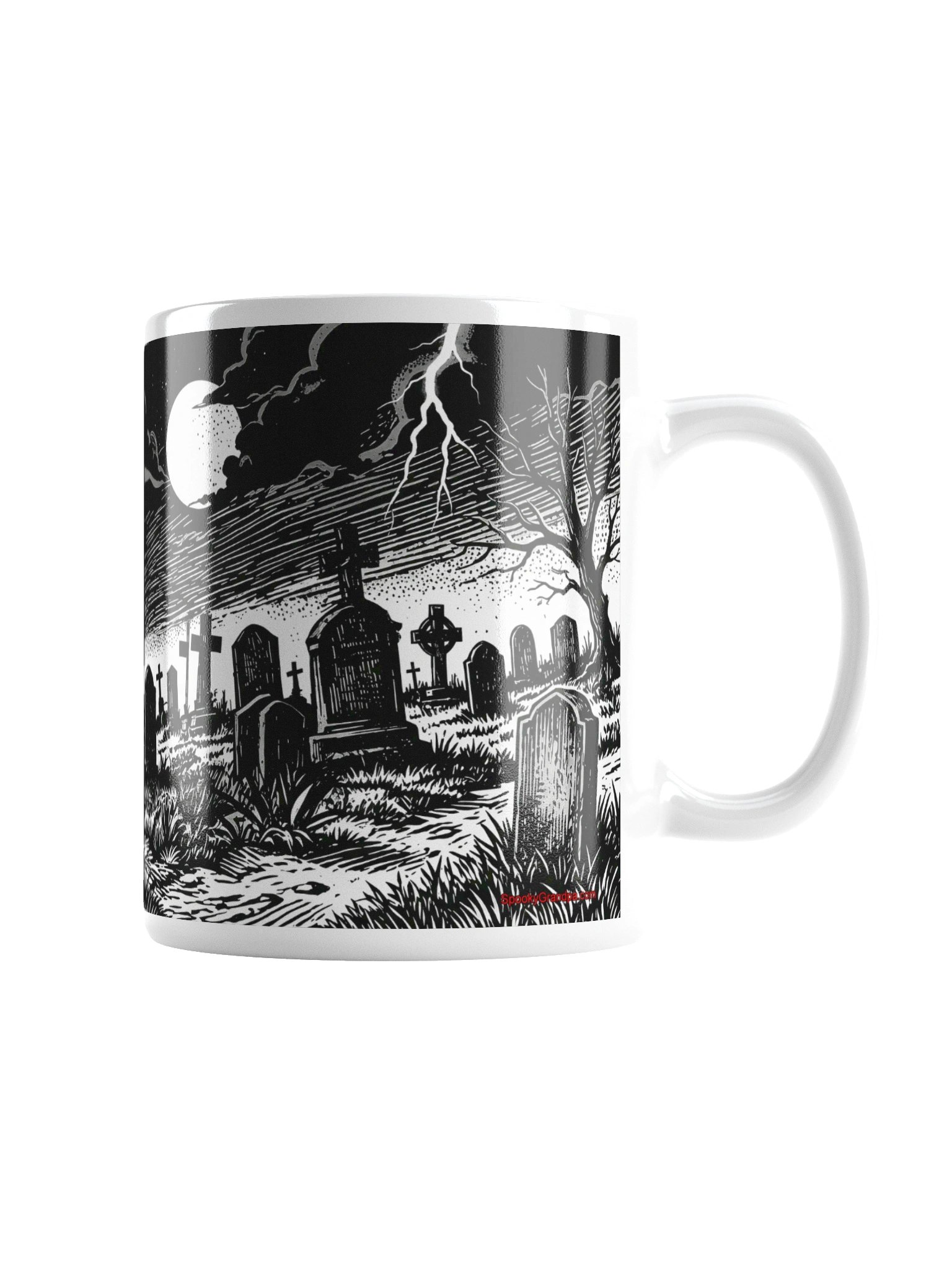 Vintage Silver Screen Dracula Coffee Mug product image (3)