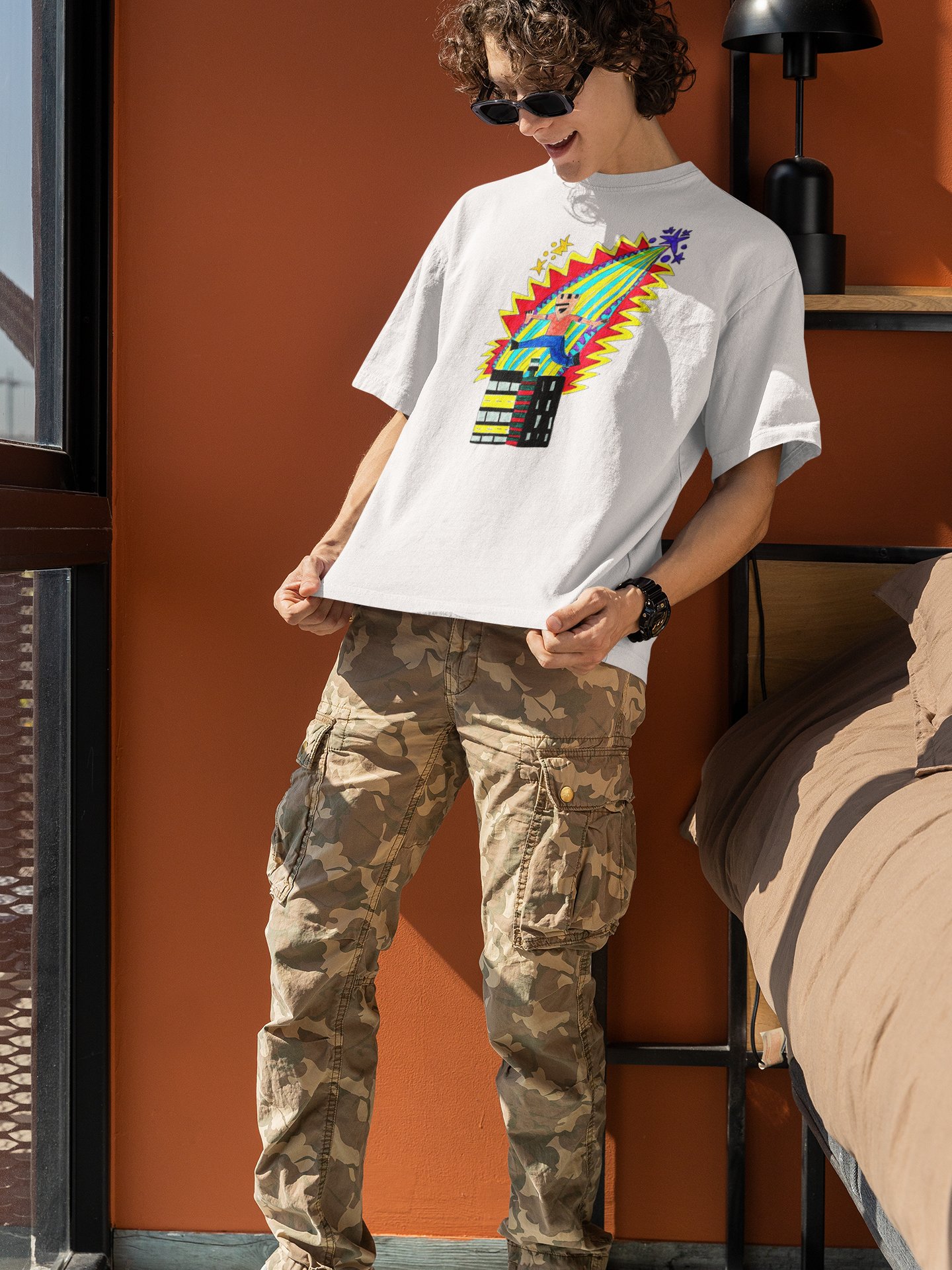 Abstract Leap of Faith Unisex T-Shirt product image (9)