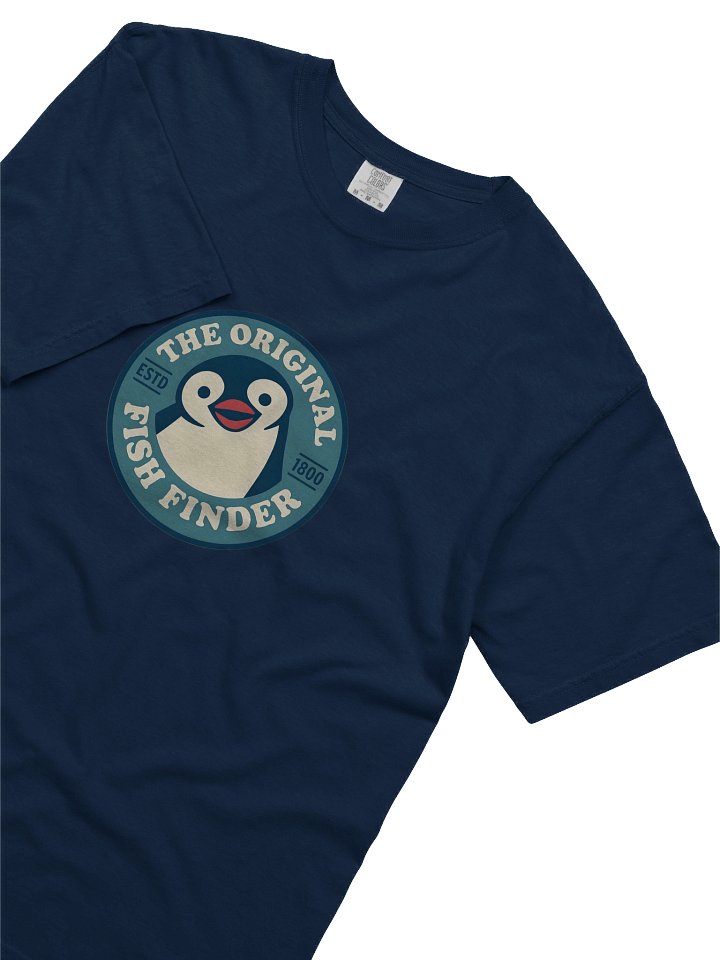 TOFF Penguin T-Shirt / The Original Fish Finder Penguin T-Shirt Full Colour Heavyweight product image (2)