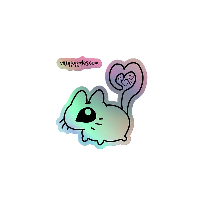 holographic vanny sticker product image (1)