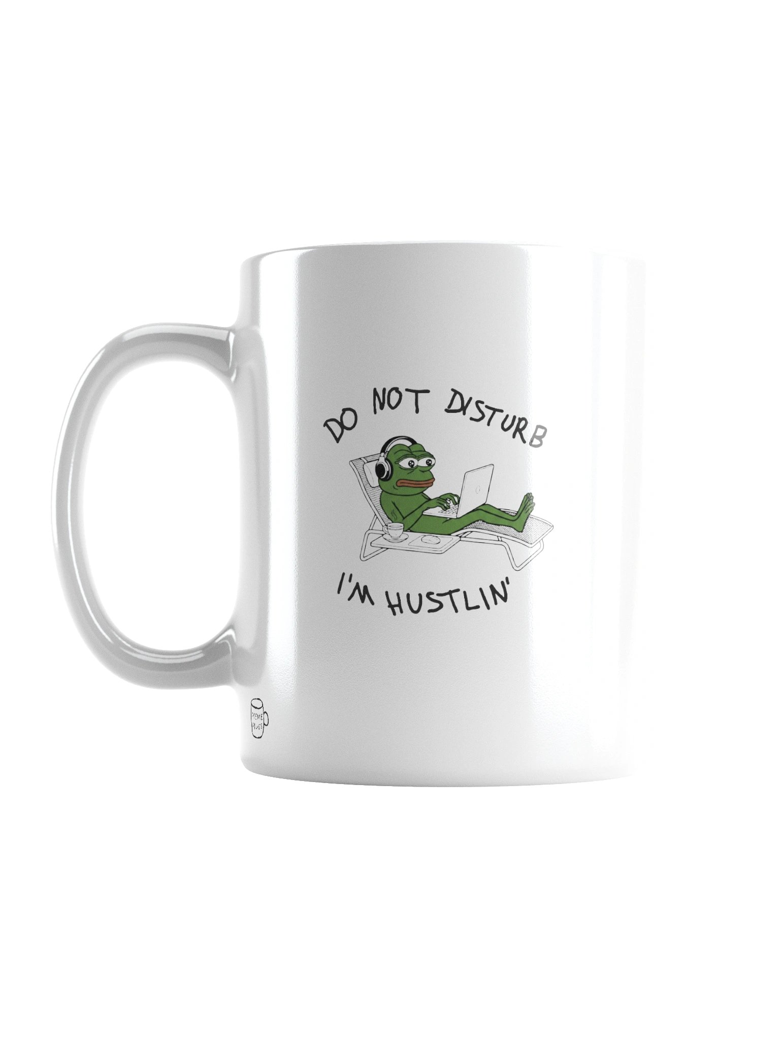 Do Not Disturb I'm Hustlin' Mug – Funny Lazy Hustle Coffee Mug | 11oz Entrepreneur Gift product image (1)