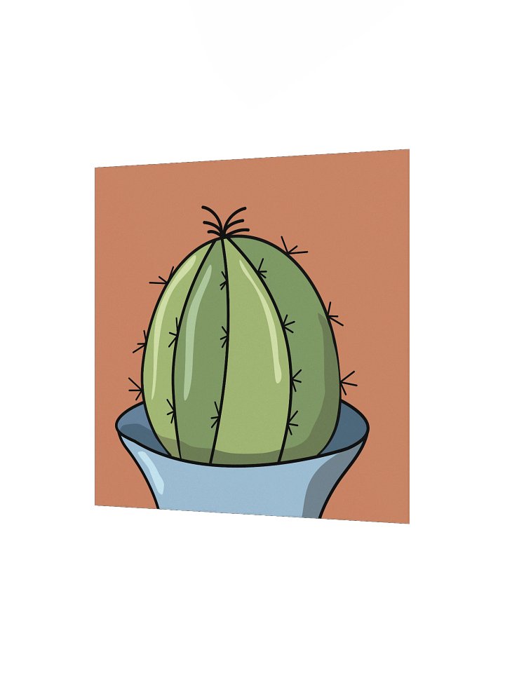 The Barrell Cactus Design - Bad Hair Day Archival Poster product image (2)