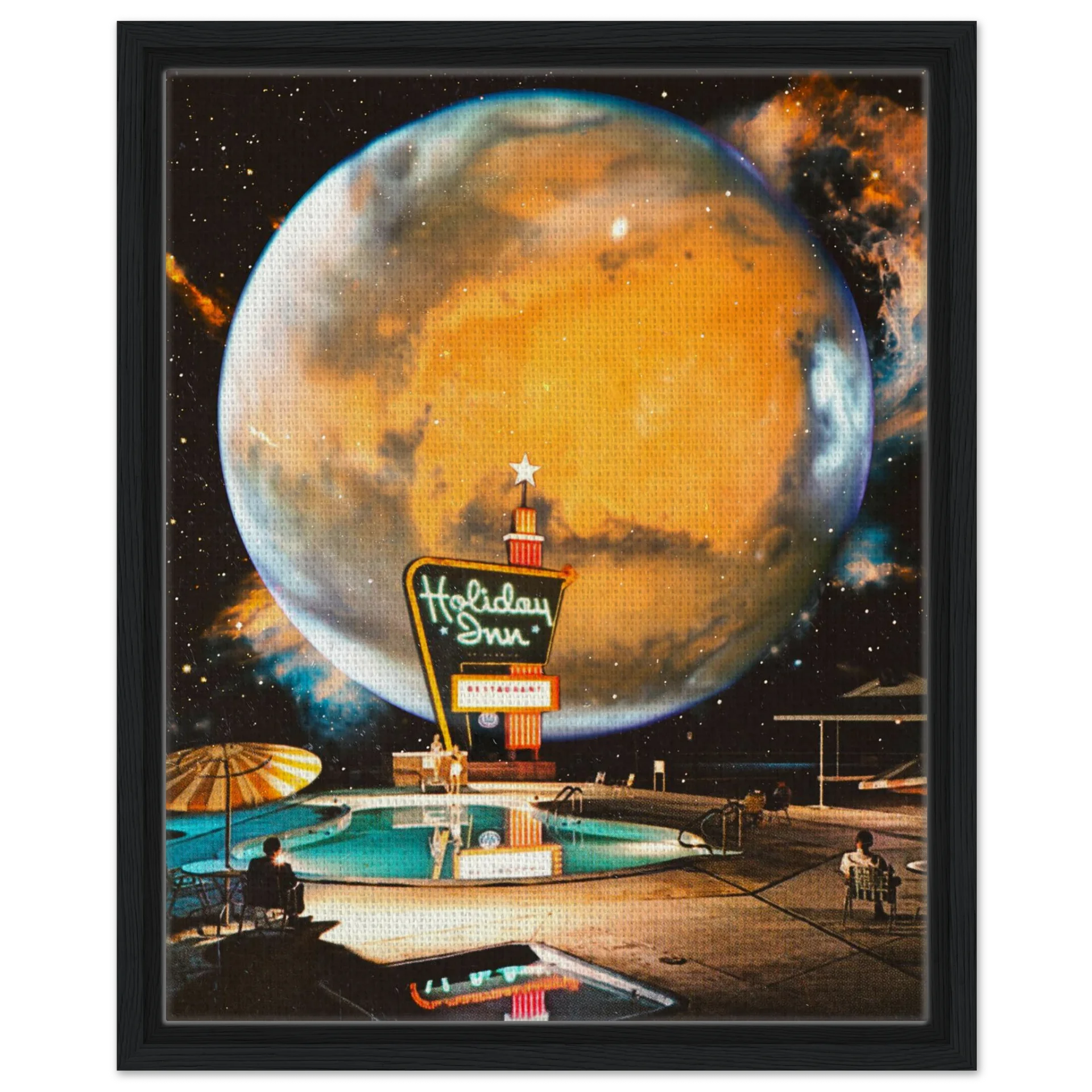 Space Hotel Wall Art