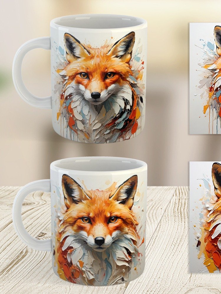 Golden Eyes Fox Series Mug product image (9)