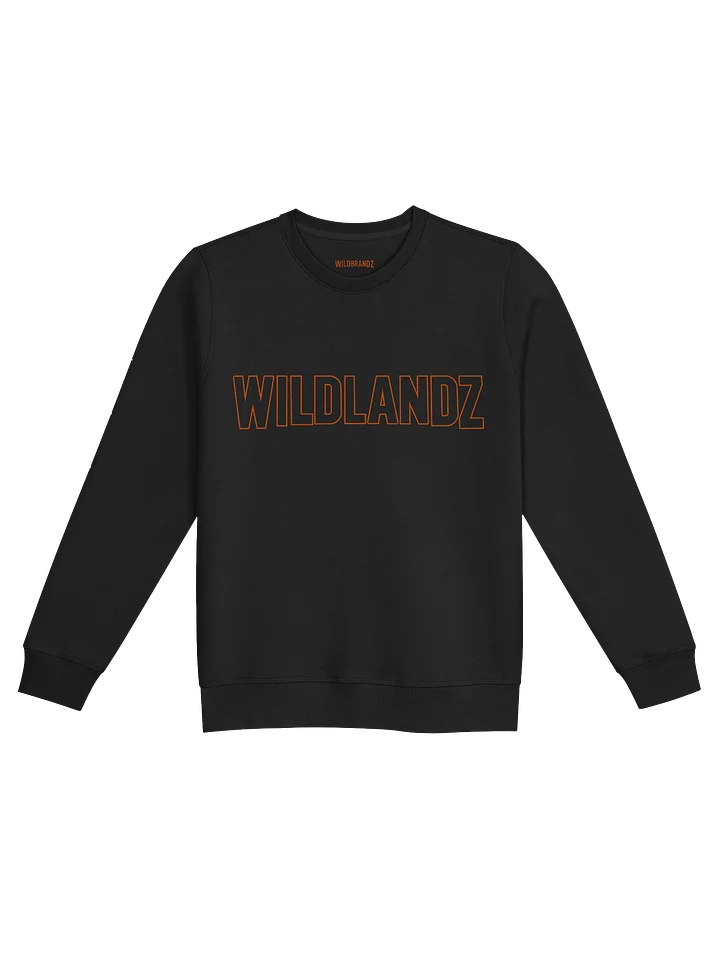 WILDLANDZ Outline Logo Organic Sweatshirt product image (1)