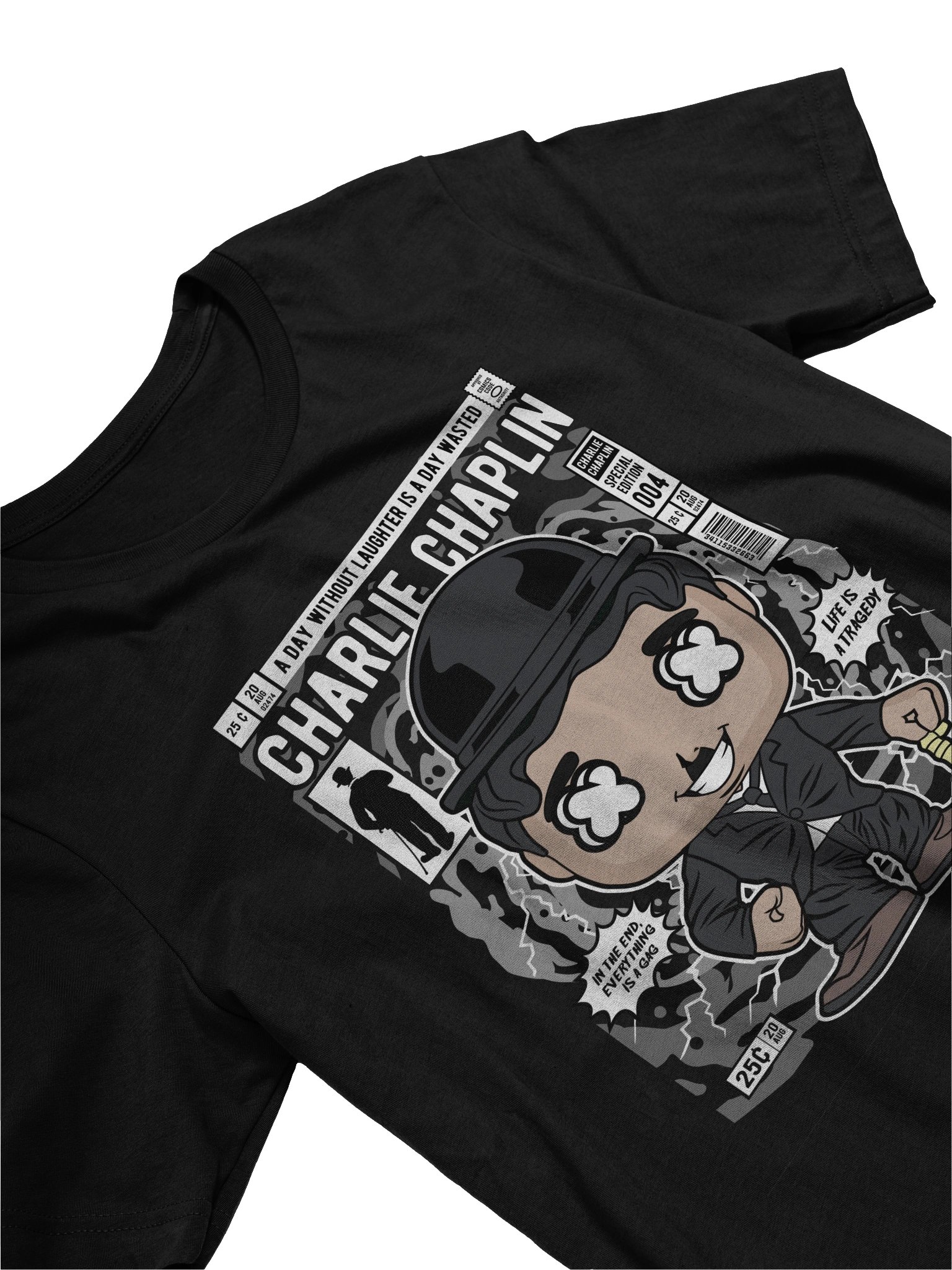 Chaplin's Comic Couture T-Shirt product image (3)
